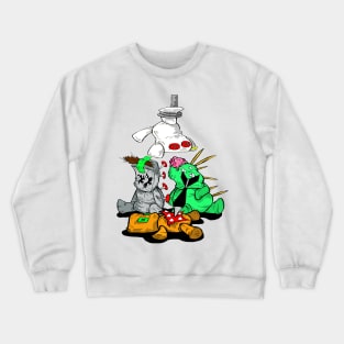 A Set of Voodoo Dolls Crewneck Sweatshirt